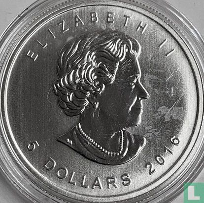 Canada 5 dollars 2016 (argent - non coloré) "Five blessings" - Image 1