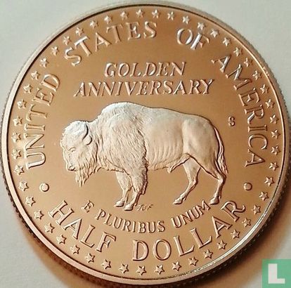 Vereinigte Staaten ½ Dollar 1991 (PP) "50th anniversary of Mount Rushmore" - Bild 2