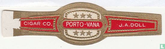 Porto-Vana - Cigar Co. - J.A. Doll - Image 1