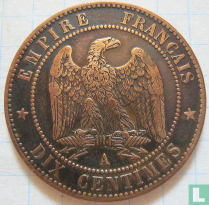 Frankrijk 10 centimes 1863 (A) - Afbeelding 2
