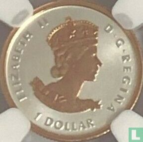 Canada 1 dollar 2016 (PROOF) "Elizabeth II - Longest reigning sovereign" - Image 2