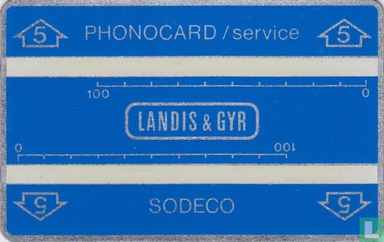 Phonocard service Stu.5 - Afbeelding 1