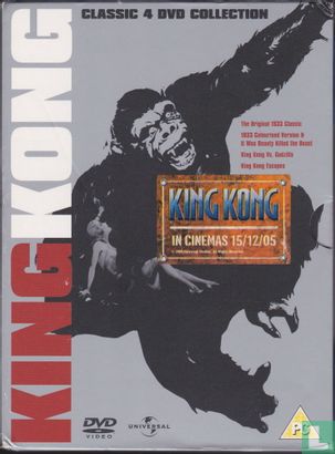 King Kong Classic 4 DVD Collection - Image 1