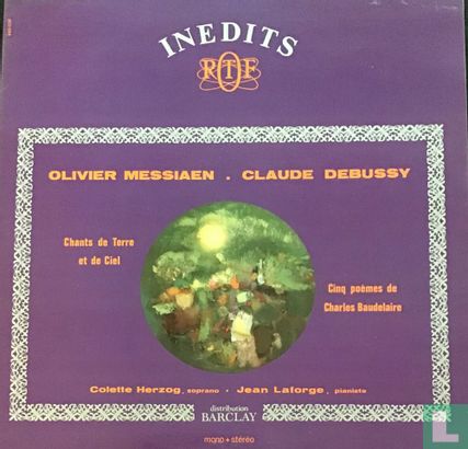Olivier Messiaen - Claude Debussy - Chants de terre et de ciel / Cinq poèmes de Charles Baudelaire - Image 1
