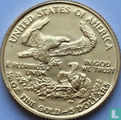 Vereinigte Staaten 5 Dollar 1986 "Gold eagle" - Bild 2