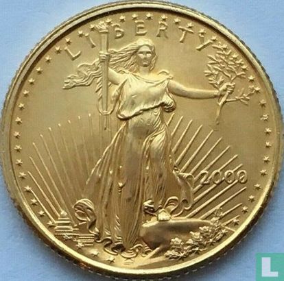 Verenigde Staten 5 dollars 2000 "Gold eagle" - Afbeelding 1