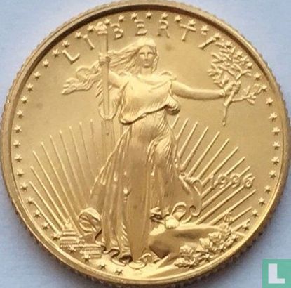 United States 5 dollars 1996 "Gold eagle" - Image 1