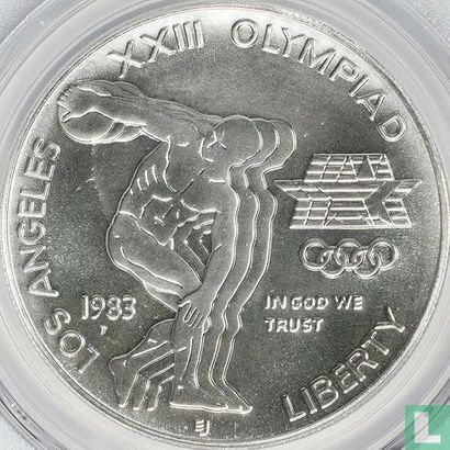 United States 1 dollar 1983 (P) "1984 Summer Olympics in Los Angeles" - Image 1