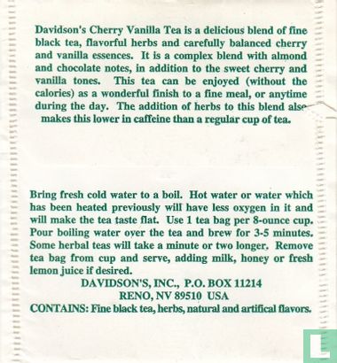 Cherry Vanilla Tea - Image 2