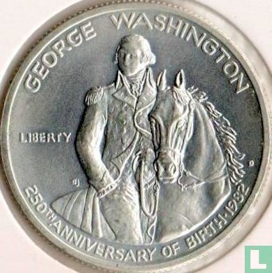 Verenigde Staten ½ dollar 1982 "250th anniversary Birth of George Washington" - Afbeelding 1