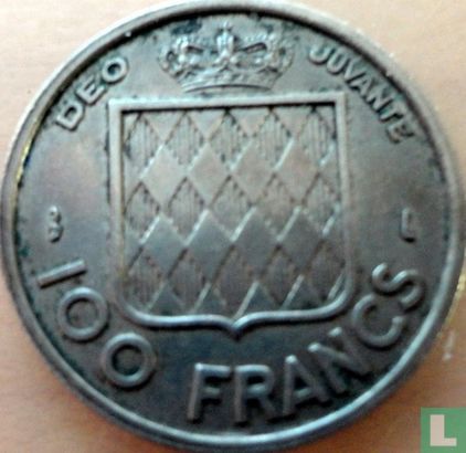 Monaco 100 Franc 1956 - Bild 2