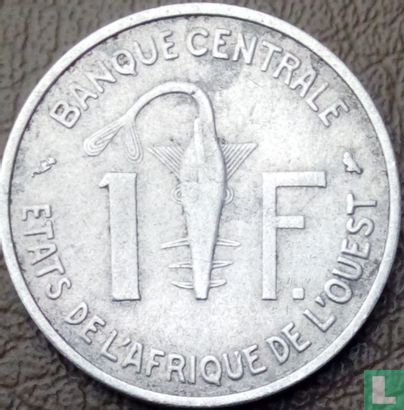 West-Afrikaanse Staten 1 franc 1963 - Afbeelding 2