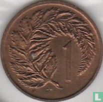New Zealand 1 cent 1977 - Image 2