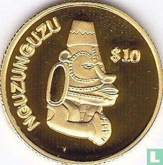 Solomon Islands 10 dollars 2000 (PROOF) "Nguzunguzu" - Image 2