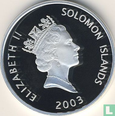 Îles Salomon 25 dollars 2003 (BE) "Spitfire" - Image 1
