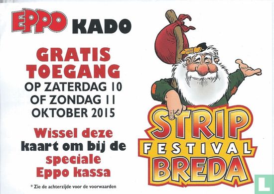 Eppo kado - Gratis toegang - Stripfestival Breda - Bild 1