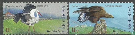 Europa - Nationalvögel