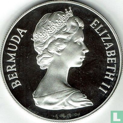 Bermuda 1 dollar 1981 (PROOF) "Royal Wedding of Prince Charles and Lady Diana" - Afbeelding 2
