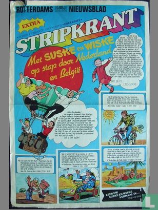 Rotterdams Nieuwsblad - Stripkrant extra - Met Suske en Wiske op stap door Nederland en België - Image 1