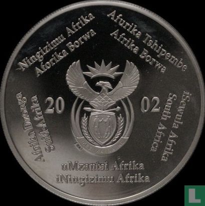 South Africa 2 rand 2002 (PROOF) "Southern right whale" - Image 1