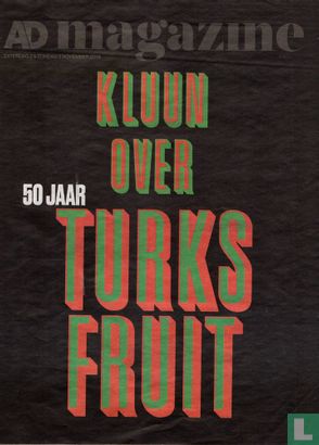 Cover AD Magazine 50 jaar Turks Fruit