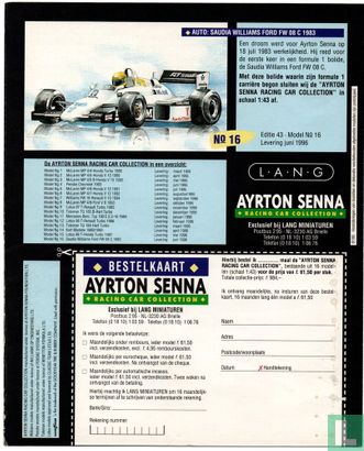  Ayrton Senna - Racing Car Collection - Bild 2