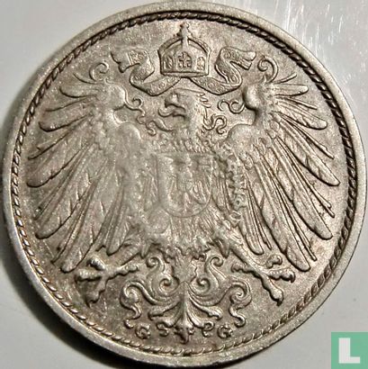 Duitse Rijk 10 pfennig 1915 (G) - Afbeelding 2
