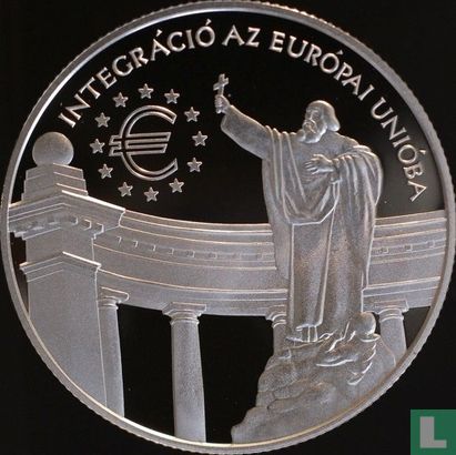 Hongrie 3000 forint 1999 (BE) "Integration into the European Union" - Image 2