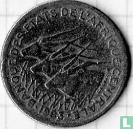Centraal-Afrikaanse staten 50 francs 1983 (B) - Afbeelding 1
