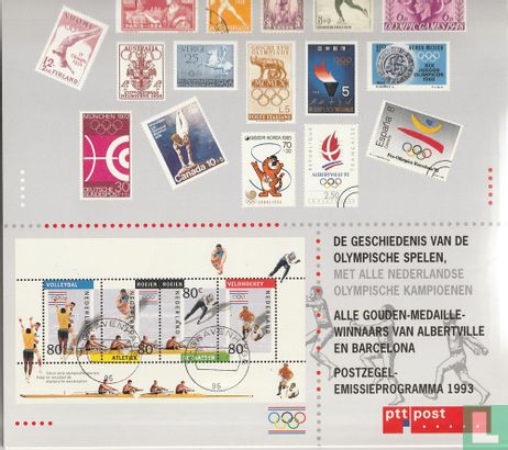 Postzegel Emissie Boek 1993 - Image 2