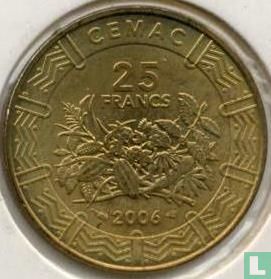 États d'Afrique centrale 25 francs 2006 - Image 1