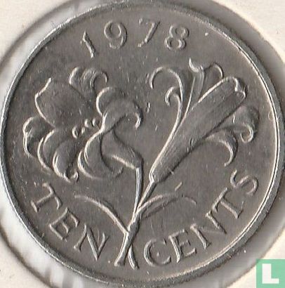 Bermuda 10 Cent 1978 - Bild 1