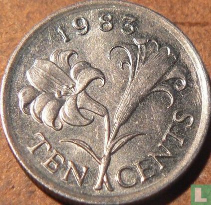 Bermuda 10 Cent 1983 - Bild 1