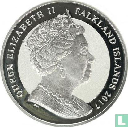 Falklandeilanden 1 crown 2017 "Britannia" - Afbeelding 1