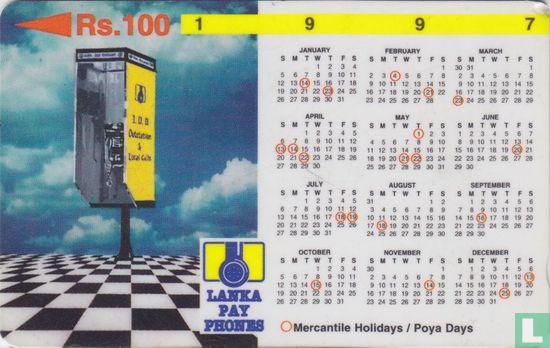 Calendar 1997 - Afbeelding 1