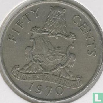 Bermuda 50 cents 1970 - Afbeelding 1