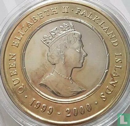 Falklandinseln 2 Pound 1999-2000 "Millennium" - Bild 1