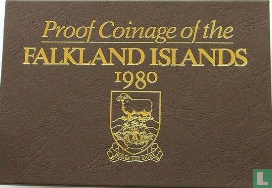 Falkland Islands mint set 1980 (PROOF) - Image 1