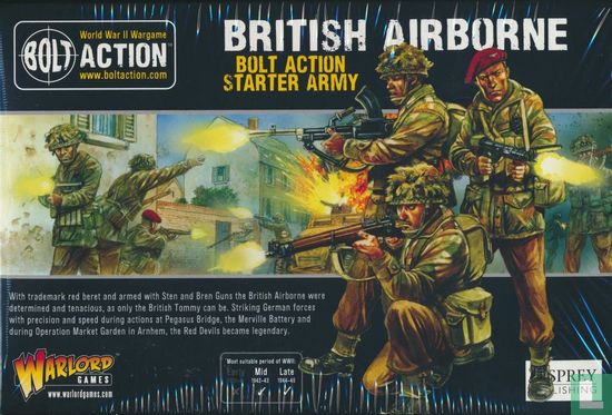British Airborne Bolt Action Starter Army - Afbeelding 1