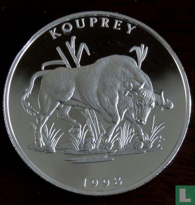 Laos 500 kip 1998 (PROOF) "Kouprey" - Image 1
