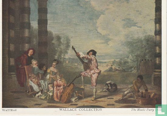 Watteau: The Music-Party - Afbeelding 1