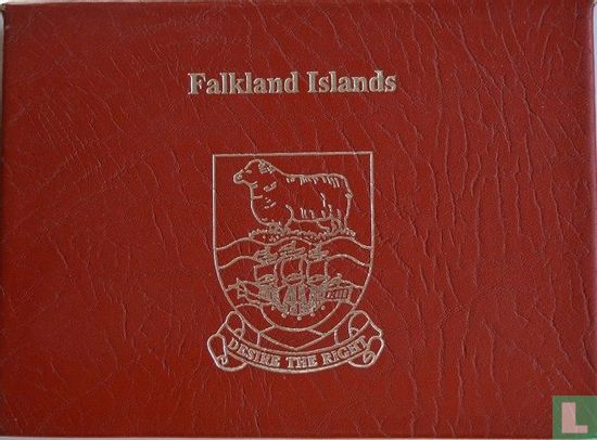 Falklandeilanden jaarset 1992 (PROOF) - Afbeelding 1