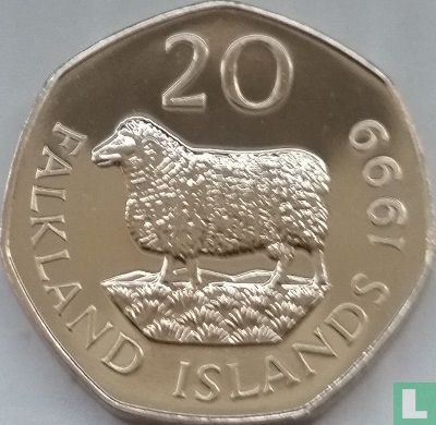 Îles Falkland 20 pence 1999 - Image 1