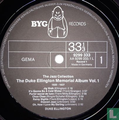 The Duke Ellington Memorial Album Vol.1 1920-1937 - Image 3