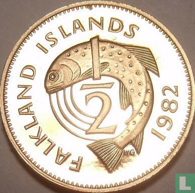 Falkland Islands ½ penny 1982 - Image 1