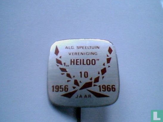 Alg speeltuinvereniging Heiloo 10 jaar 1956 1966