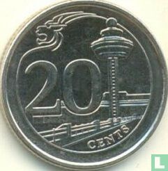 Singapur 20 Cent 2015 - Bild 2