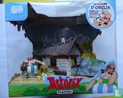 The house of Obelix with 2 figures. - Image 1