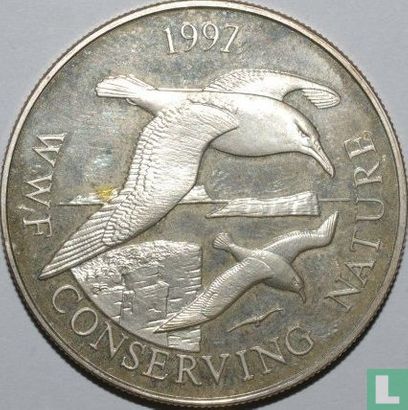 Falkland Islands 50 pence 1997 "Black - browed albatros" - Image 1