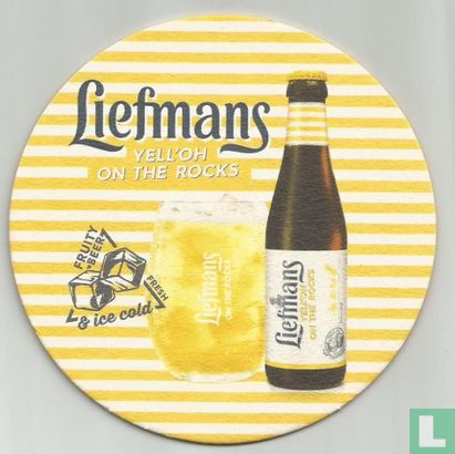 Liefmans yell'oh on the rocks